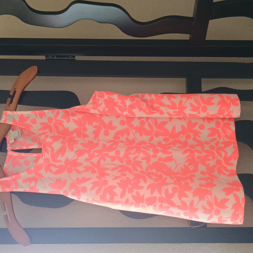 4/$25 J.Crew Neon Racer Back - Picture 4 of 6